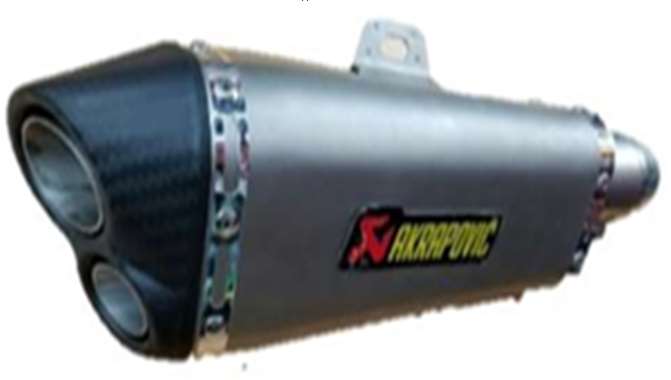 Camara Salida Akrapovic Punta Doble 44