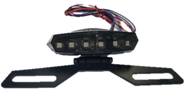 Portaplaca Stop 6 Led