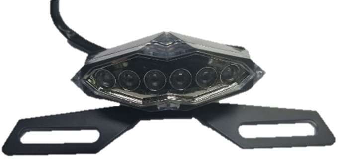Portaplaca Stop 6 Led