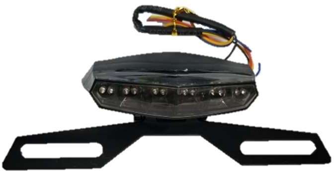 Portaplaca Stop 6 Led