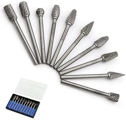 Set Fresas Tungsteno Pimpollo Pcs