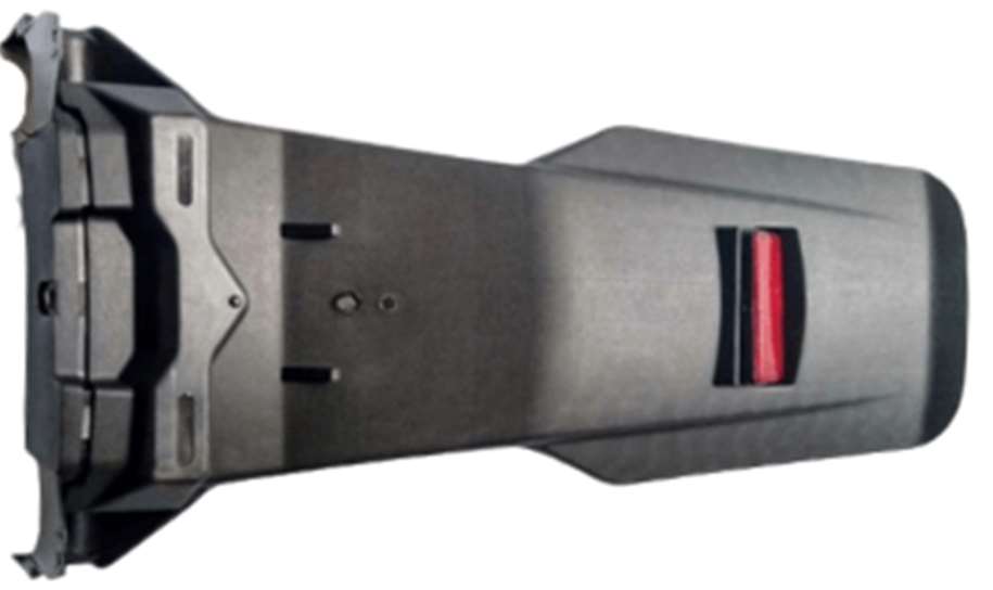Portaplaca Tragaluz Con